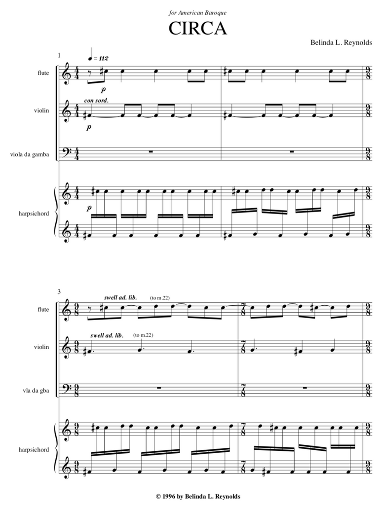 CIRCA (1996) - Belinda Reynolds