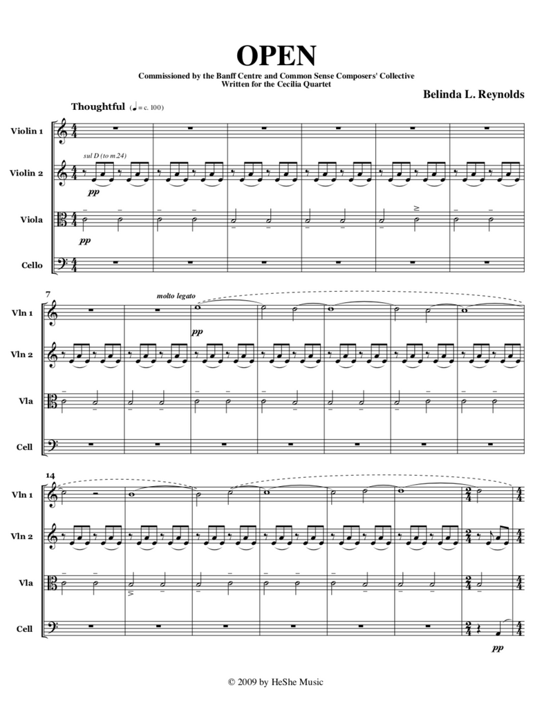 OPEN (2009) - Belinda Reynolds