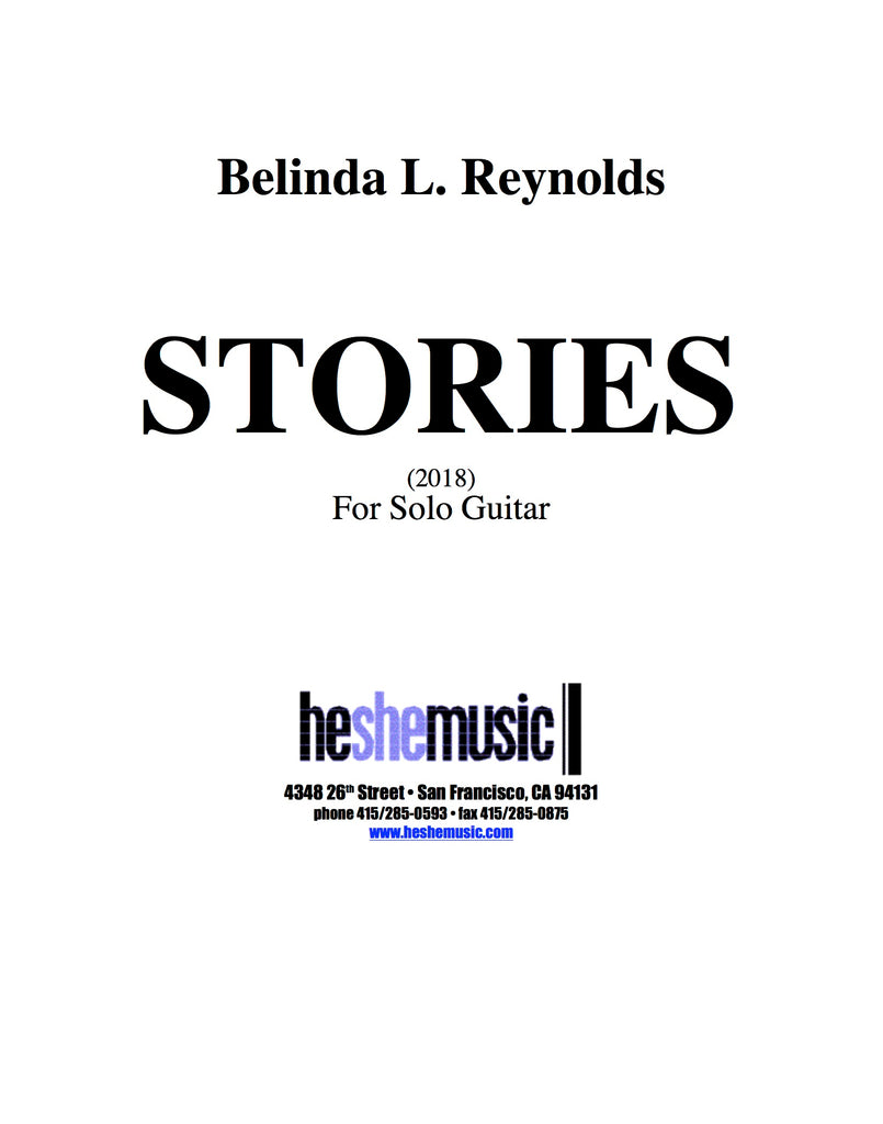 STORIES - Belinda Reynolds