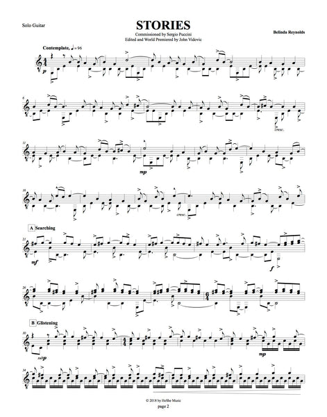 STORIES - Belinda Reynolds