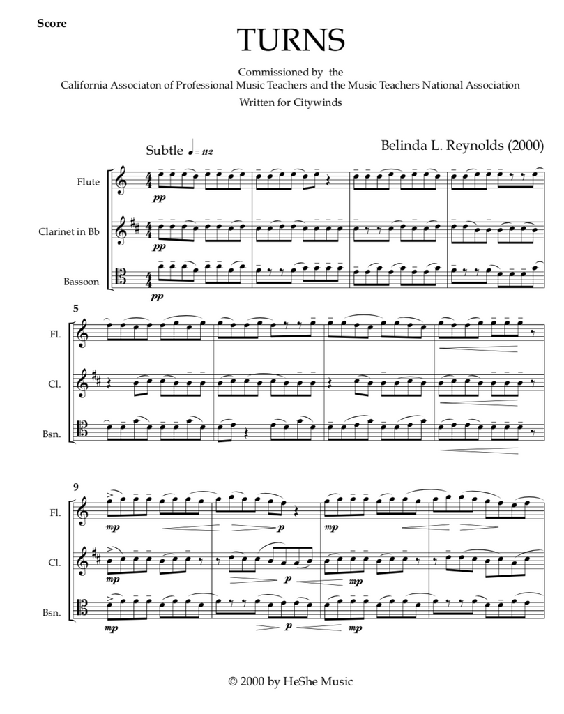 TURNS (2000) - Belinda Reynolds